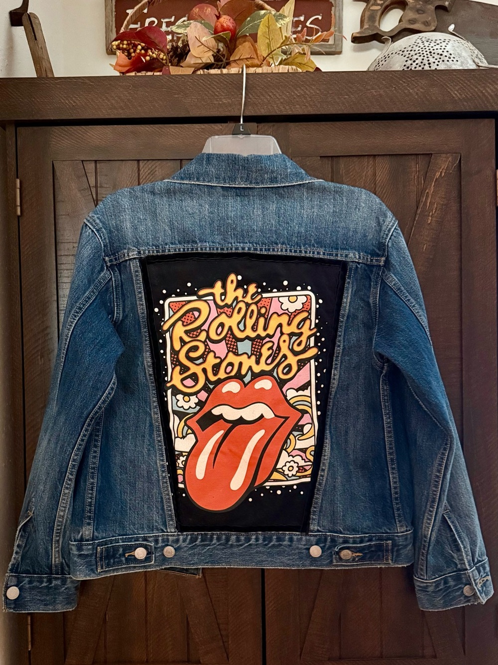 Handcrafted Levi’s jacket fits more like medium